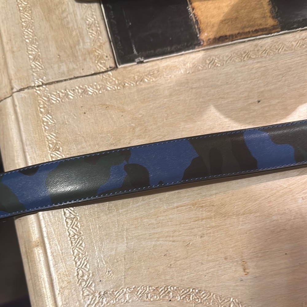 Versatile Blue and Black Belt Bag for Effortless Style
